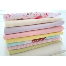 Load image into Gallery viewer, 8 pack 100% Cotton Newborn Baby Saliva, Nursing or Washcloth Towels